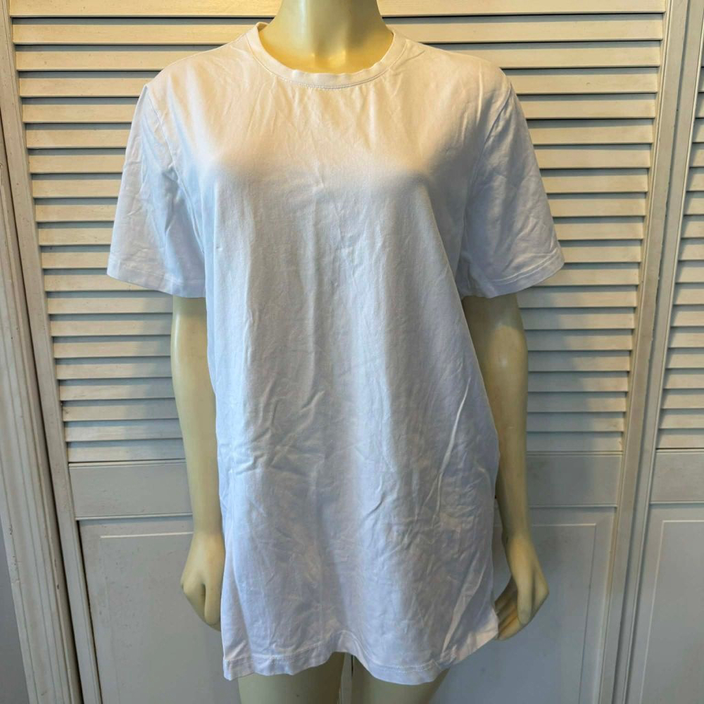 Men's City Lab White Stretch Slim Fit Short Sleeve Tee XXL
